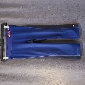 🌸 Nike Pro Dri-Fit Workout Capris, Small